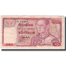 Billete, 100 Baht, Tailandia, KM:89, BC