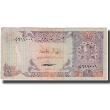 Billete, 1 Riyal, Qatar, KM:13a, BC