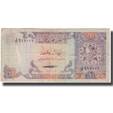 Banknot, Katar, 1 Riyal, KM:13a, VF(20-25)