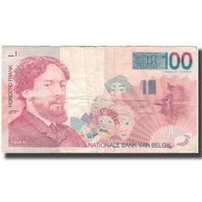 Banconote, Belgio, 100 Francs, KM:147, MB