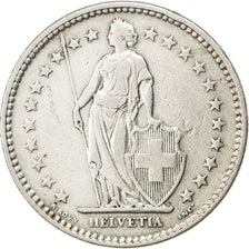 SWITZERLAND, 2 Francs, 1921, Bern, KM #21, EF(40-45), Silver, 27.4, 9.90