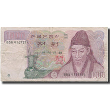 Banconote, Corea del Sud, 1000 Won, KM:47, B+