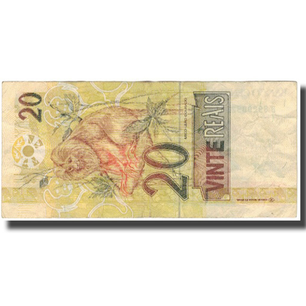 Billete, 20 Reais, Brasil, KM:250e, BC+