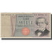 Billete, 1000 Lire, Italia, KM:101h, MBC