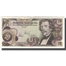 Banconote, Austria, 20 Schilling, 1967-07-02, KM:142a, BB