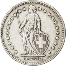 SWITZERLAND, 2 Francs, 1936, Bern, KM #21, EF(40-45), Silver, 27.4, 9.93