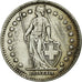 Coin, Switzerland, 2 Francs, 1939, Bern, EF(40-45), Silver, KM:21
