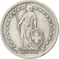 SWITZERLAND, 2 Francs, 1947, Bern, KM #21, EF(40-45), Silver, 27.4, 9.98