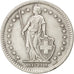 SWITZERLAND, 2 Francs, 1947, Bern, KM #21, EF(40-45), Silver, 27.4, 9.98