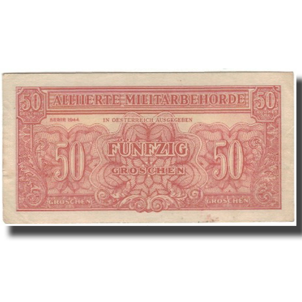Geldschein, Österreich, 50 Groschen, 1944, KM:102b, SS