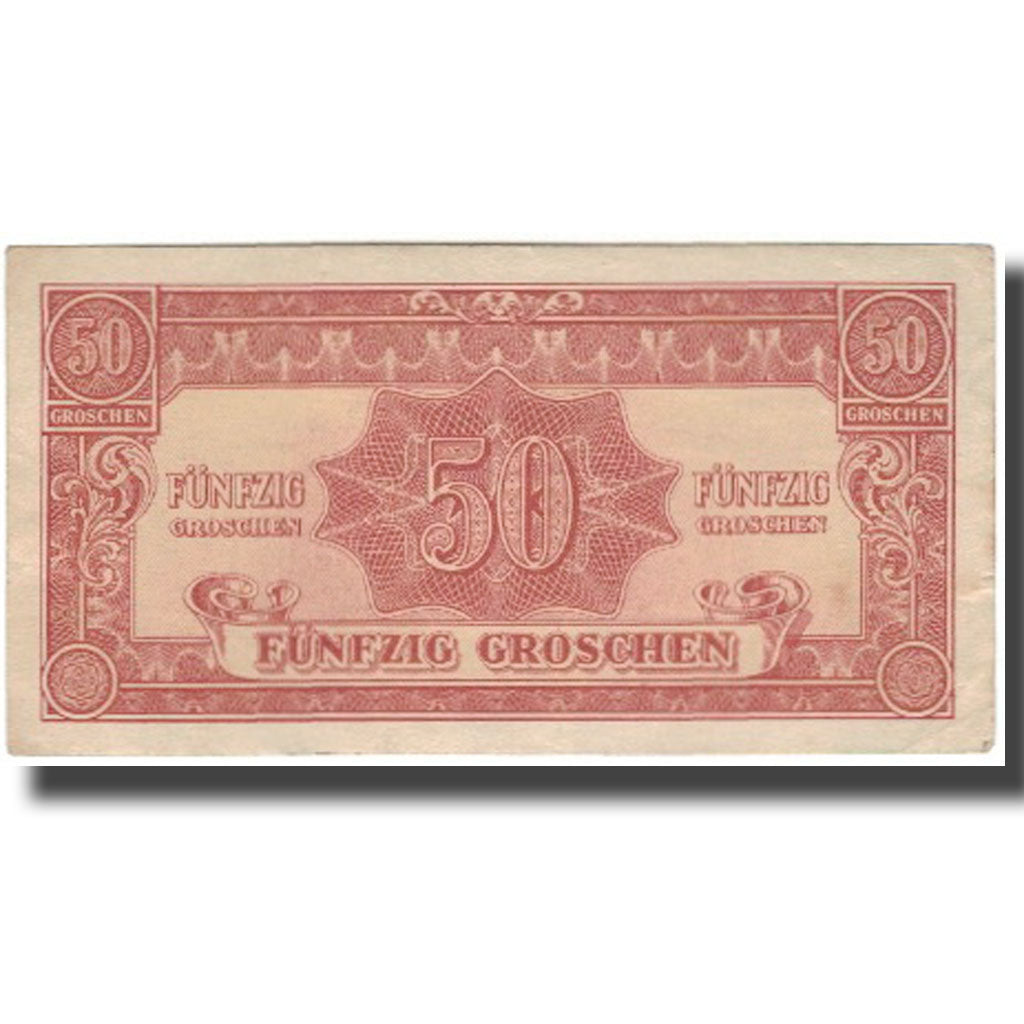 Geldschein, Österreich, 50 Groschen, 1944, KM:102b, SS