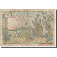 Banknote, Algeria, 1000 Francs, 1941-01-17, KM:86, VG(8-10)