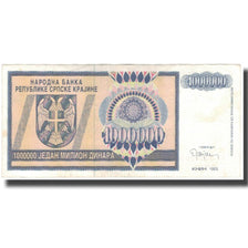 Billete, 1 Million Dinara, 1993, Bosnia - Herzegovina, KM:142a, MBC+
