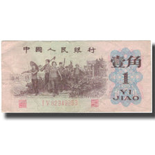 Banknote, China, 1 Jiao, 1962, KM:877f, VF(30-35)