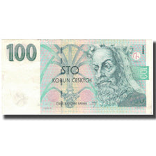 Banknote, Czech Republic, 100 Korun, KM:18, EF(40-45)