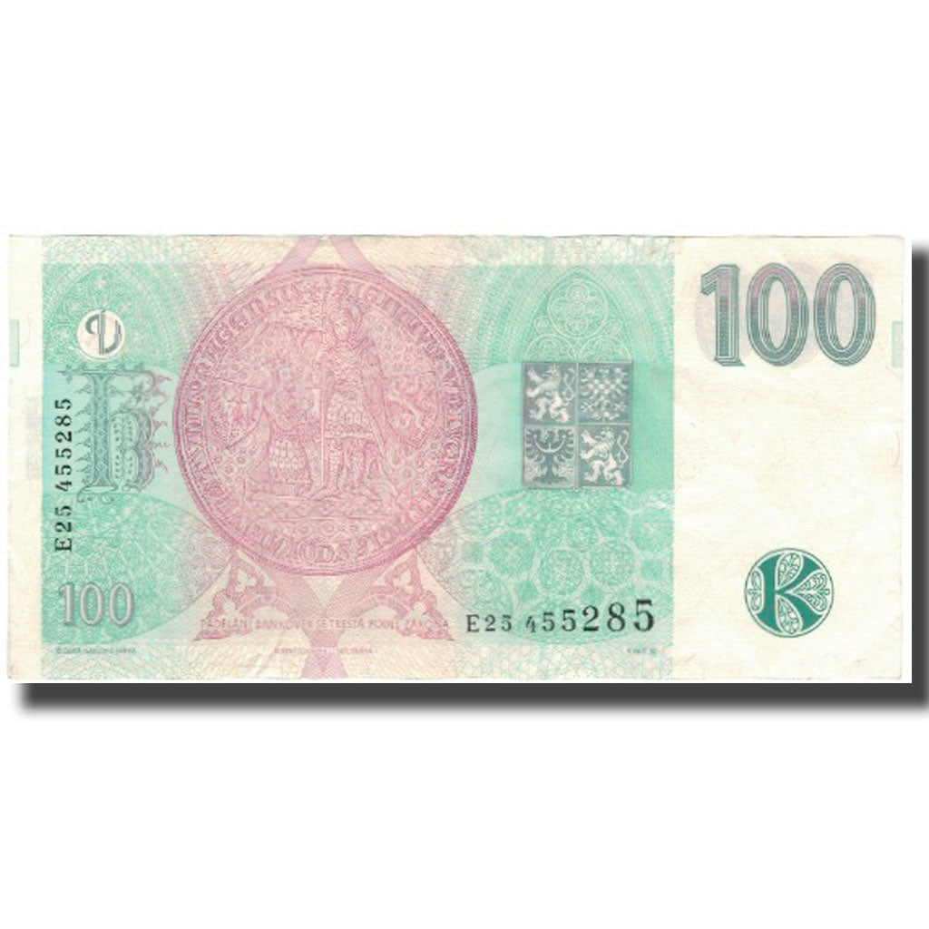Billete, 100 Korun, República Checa, KM:18, MBC