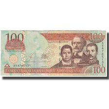 Biljet, Dominicaanse Republiek, 100 Pesos Oro, 2002, KM:175a, TTB