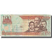 Billete, 100 Pesos Oro, 2002, República Dominicana, KM:175a, MBC
