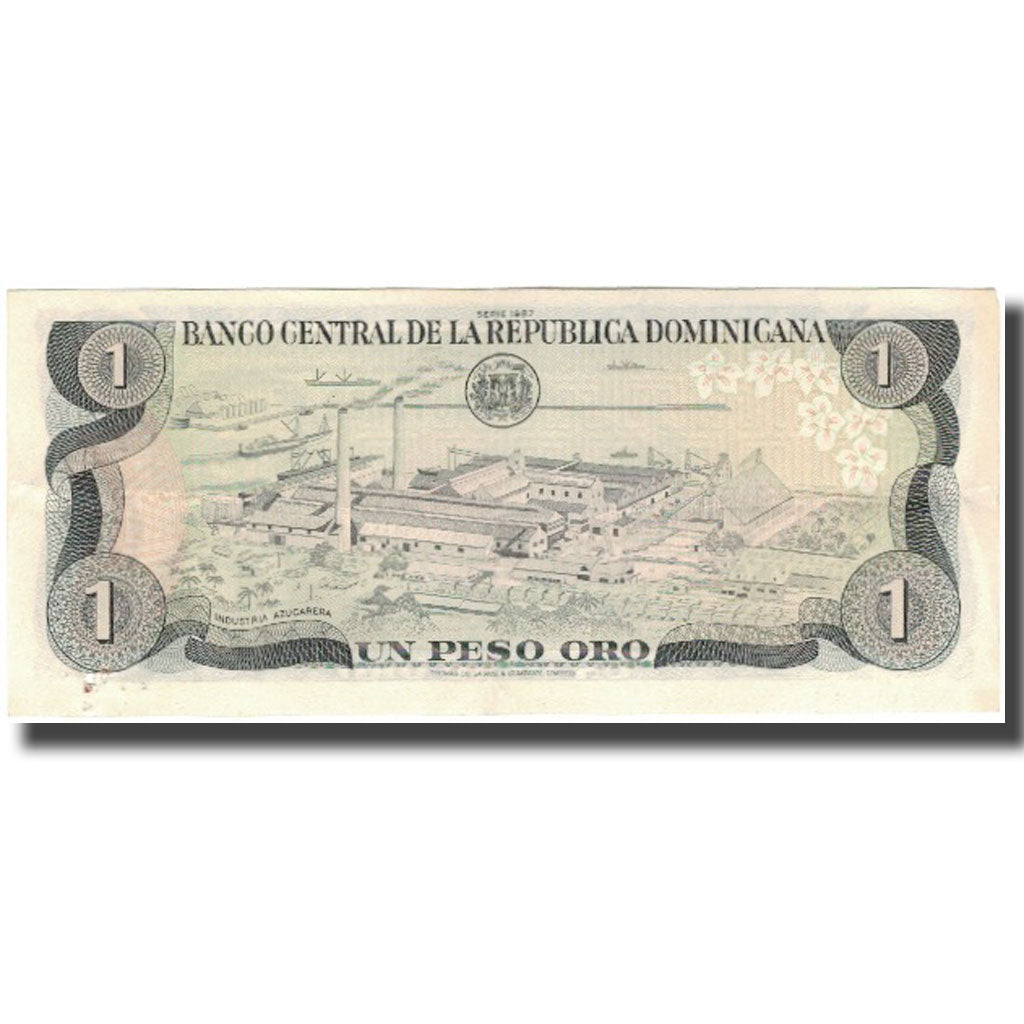 Banknote, Dominican Republic, 1 Peso Oro, 1987, KM:126b, UNC(60-62)