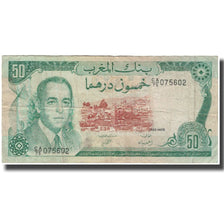 Banknote, Morocco, 50 Dirhams, 1985, KM:58b, VF(20-25)