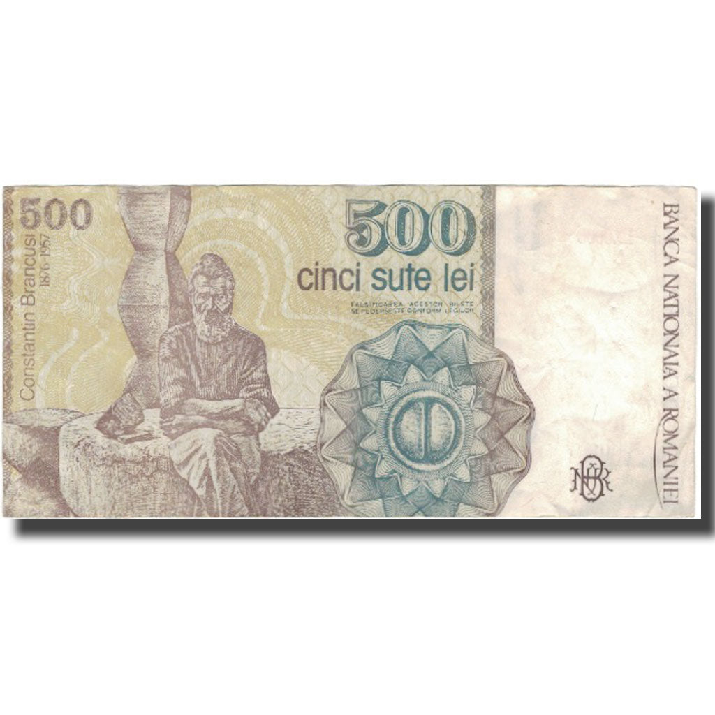 Billet, Roumanie, 500 Lei, KM:98b, TTB