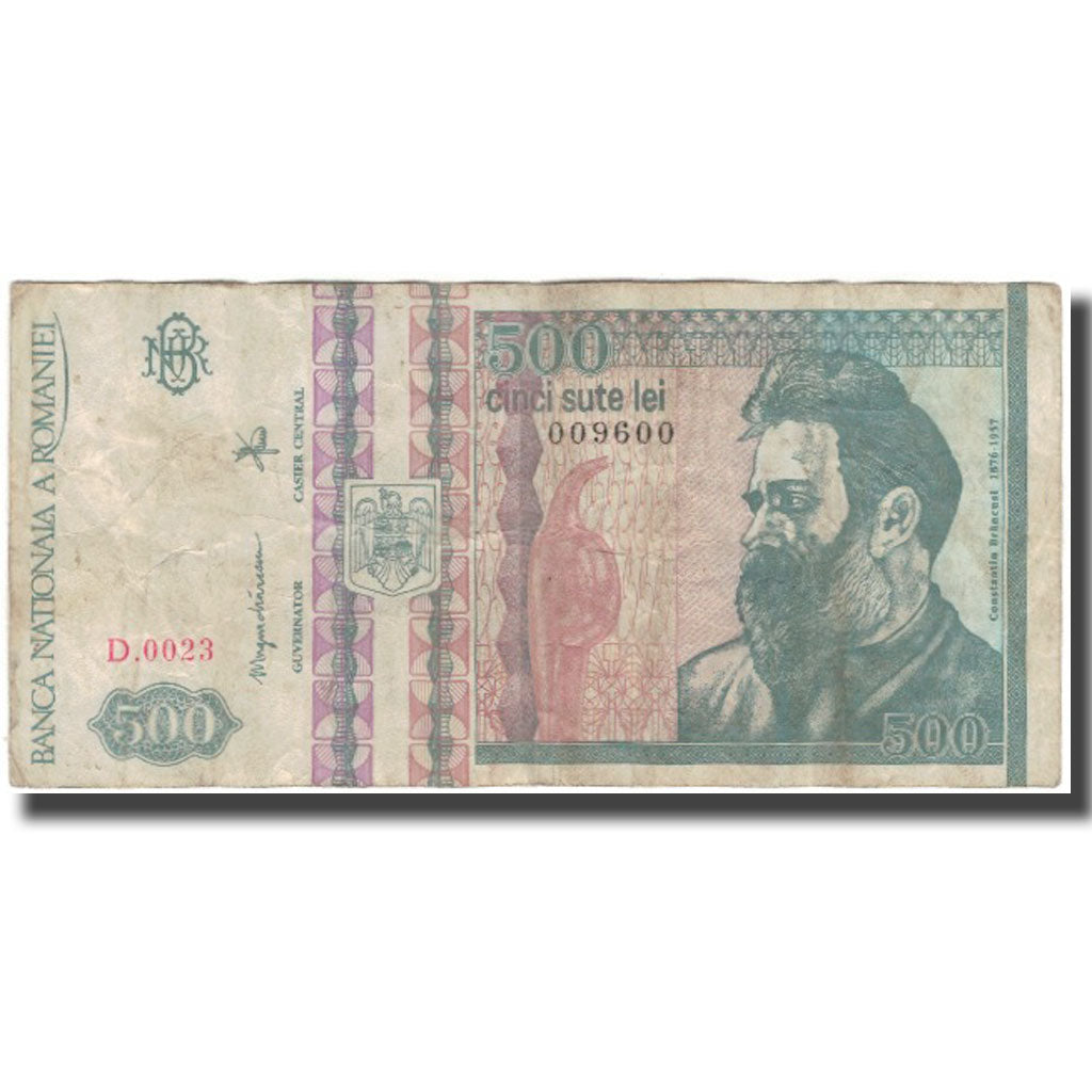 Billete, 500 Lei, 1992, Rumanía, KM:101b, RC+
