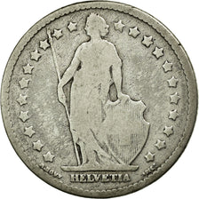 Coin, Switzerland, Franc, 1876, Bern, VF(20-25), Silver, KM:24