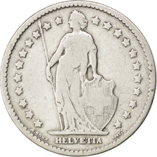 SWITZERLAND, Franc, 1880, Bern, KM #24, VF(20-25), Silver, 23.2, 4.84