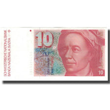 Banknote, Switzerland, 10 Franken, KM:53e, AU(55-58)
