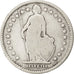 SWITZERLAND, Franc, 1894, Bern, KM #24, VF(20-25), Silver, 23.2, 4.83