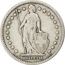 SWITZERLAND, Franc, 1898, Bern, KM #24, VF(30-35), Silver, 23.2, 4.85