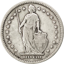 SWITZERLAND, Franc, 1899, Bern, KM #24, VF(30-35), Silver, 23.2, 4.86