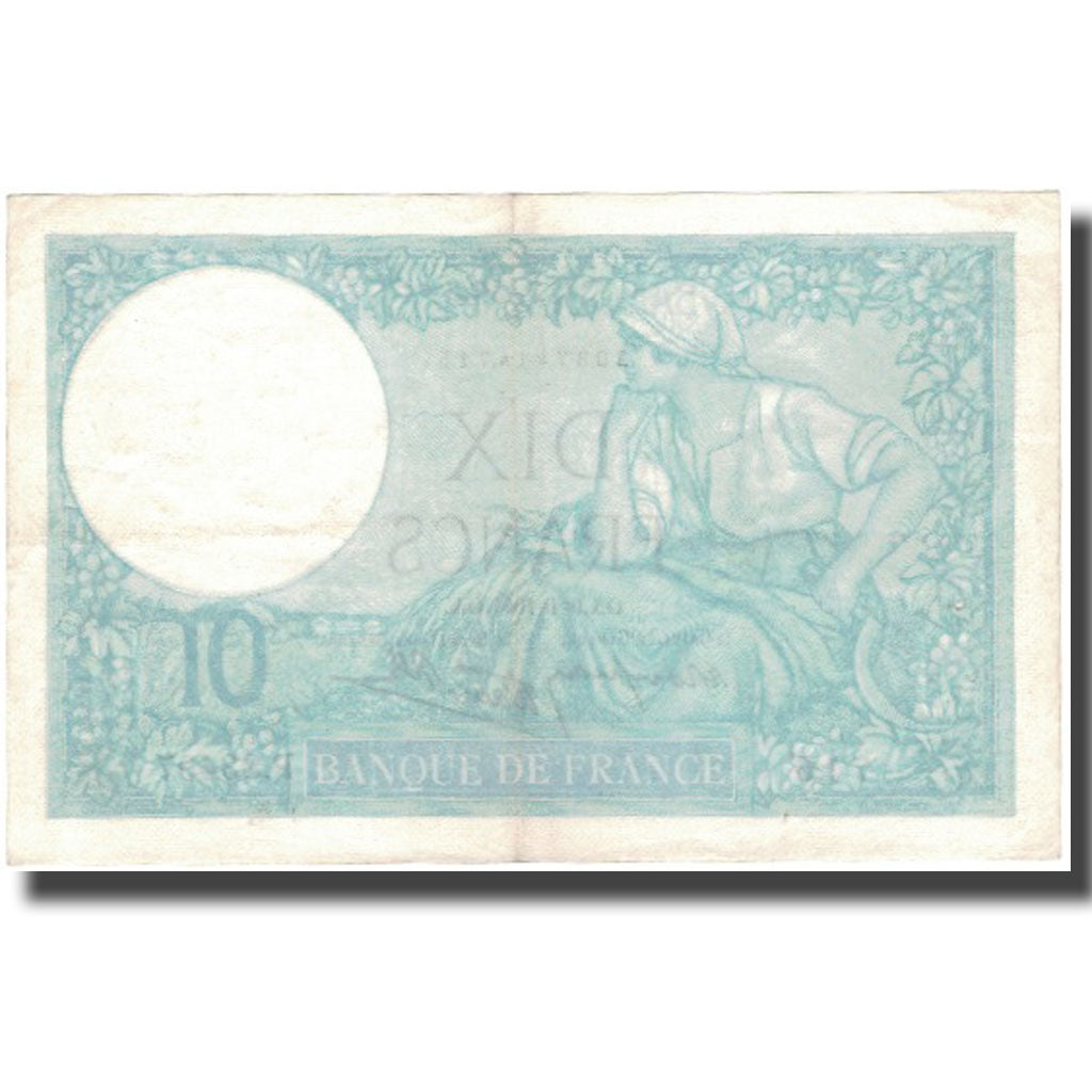 France, 10 Francs, 1941-01-09, EF(40-45), Fayette:7.27, KM:84