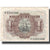 Biljet, Spanje, 1 Peseta, 1953-07-22, KM:144a, TB+