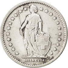 SWITZERLAND, Franc, 1906, Bern, KM #24, EF(40-45), Silver, 23.2, 4.93