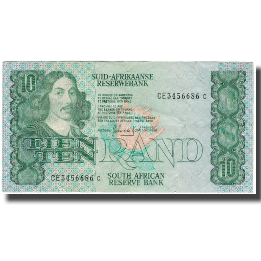 Banknote, South Africa, 10 Rand, KM:120c, EF(40-45)
