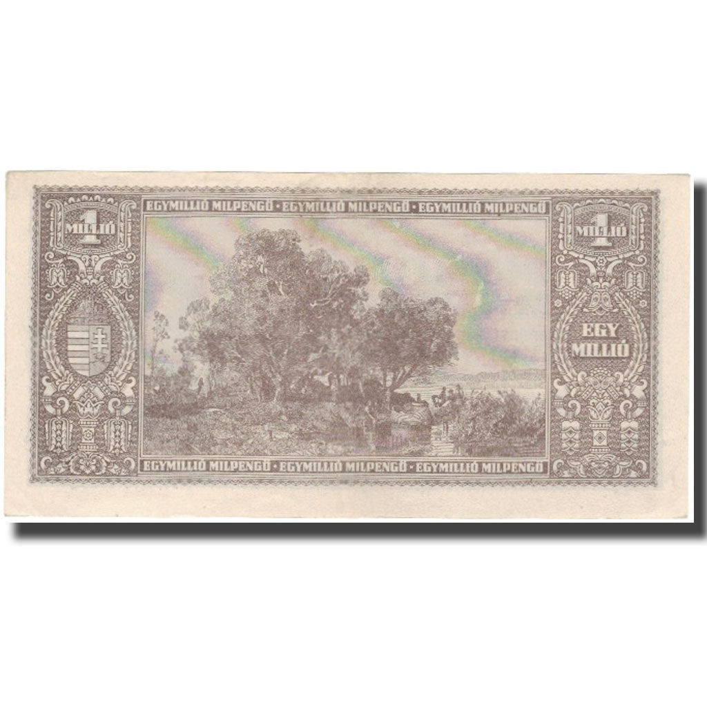 Banknote, Hungary, 1 Million Milpengö, 1946, KM:128, AU(50-53)