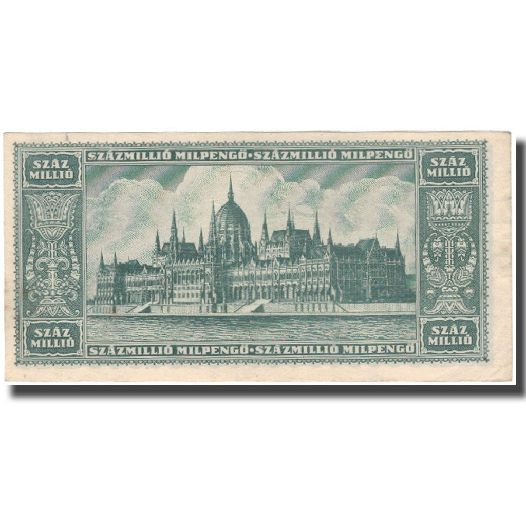 Billete, 100 Million Milpengö, 1946, Hungría, KM:130, MBC+