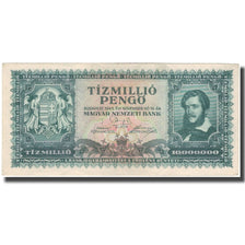 Banknote, Hungary, 10,000,000 Pengö, 1945, KM:123, AU(50-53)