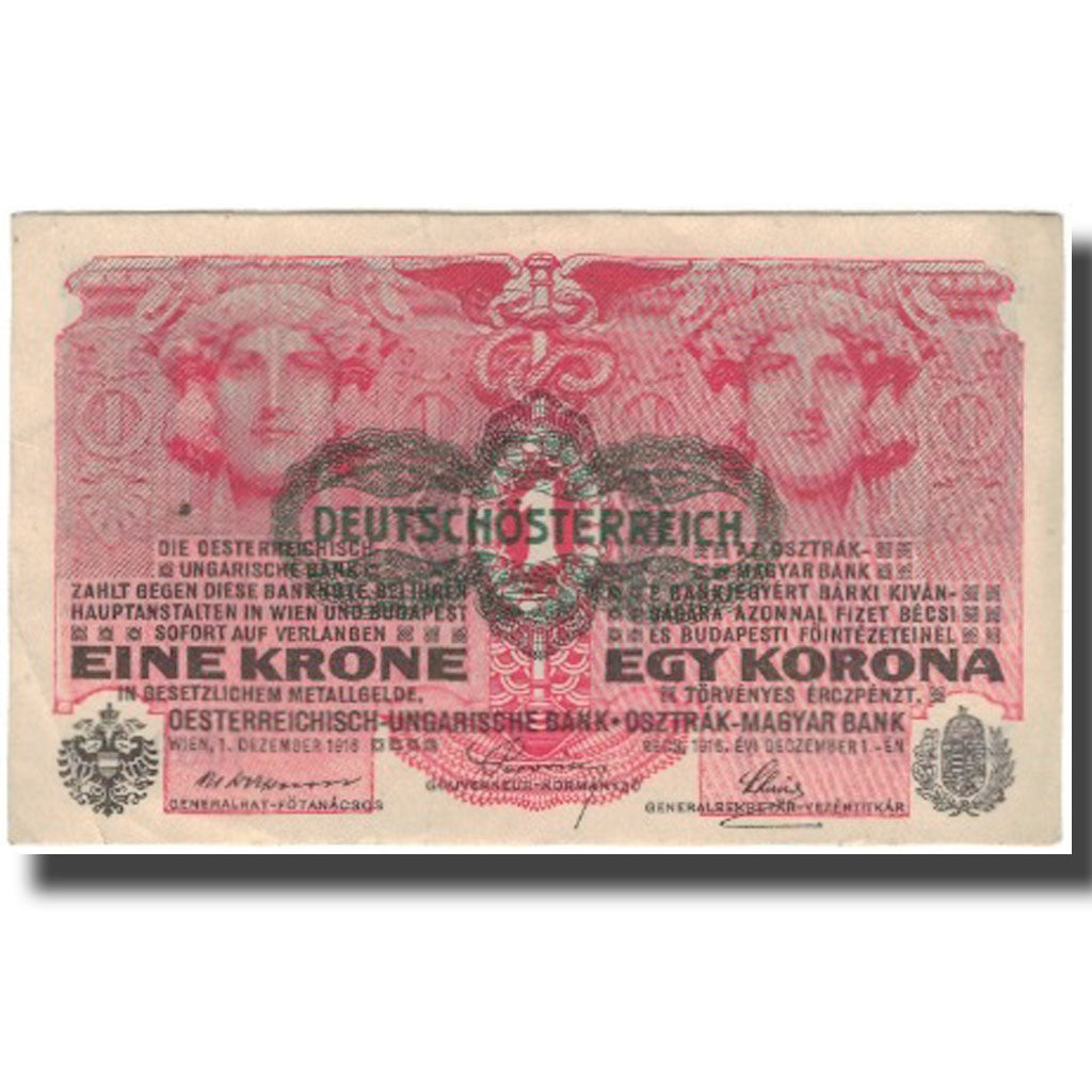 Banknote, Austria, 1 Krone, KM:20, UNC(63)