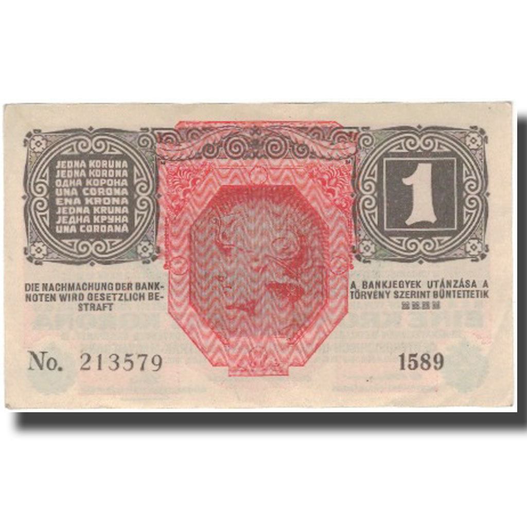Banknote, Austria, 1 Krone, KM:20, UNC(63)