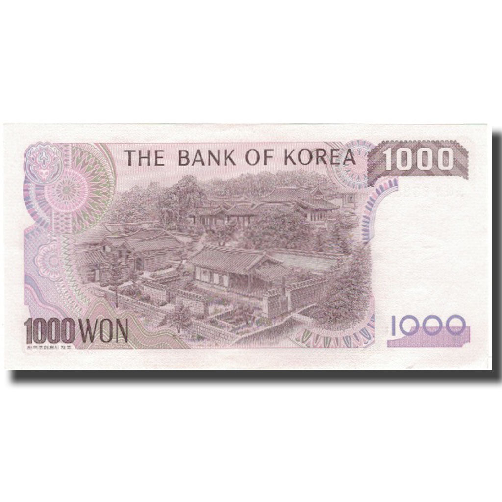 Billete, 1000 Won, Corea del Sur, KM:47, SC