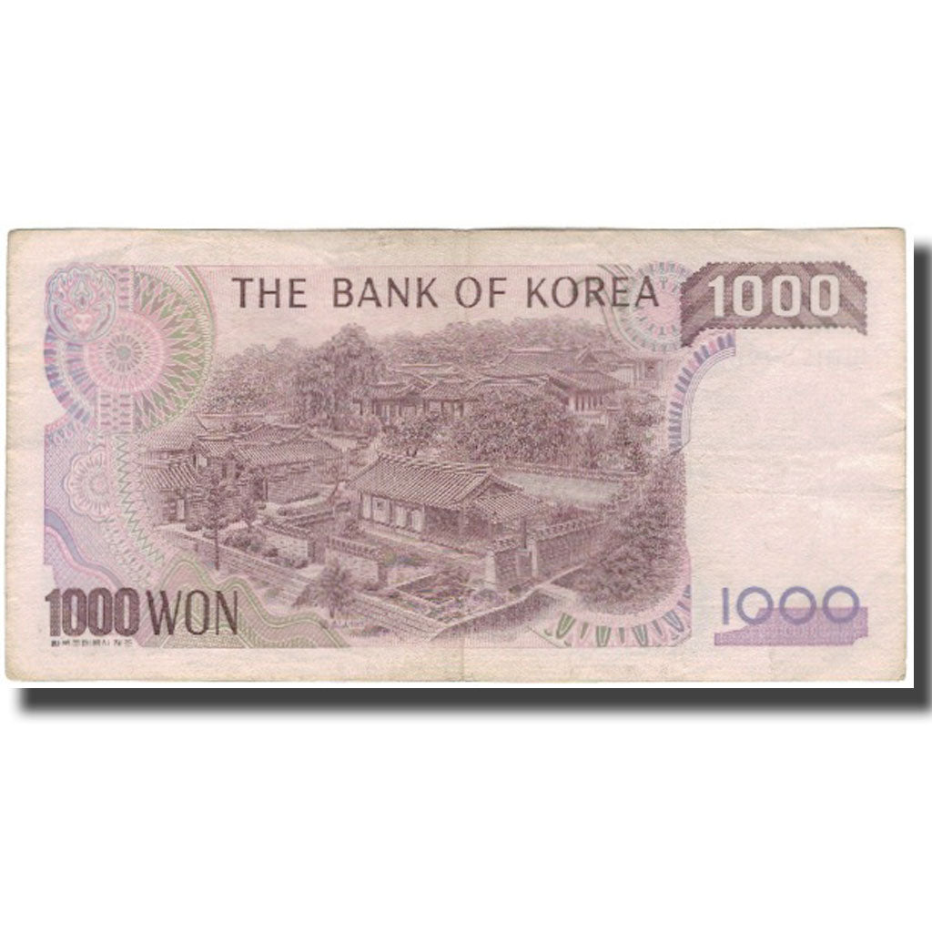 Banknote, South Korea, 1000 Won, KM:47, VF(30-35)