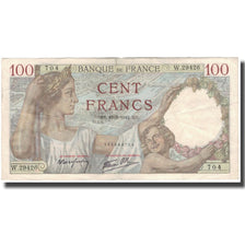 Frankreich, 100 Francs, Sully, 1942-03-19, S+, Fayette:26.68, KM:94