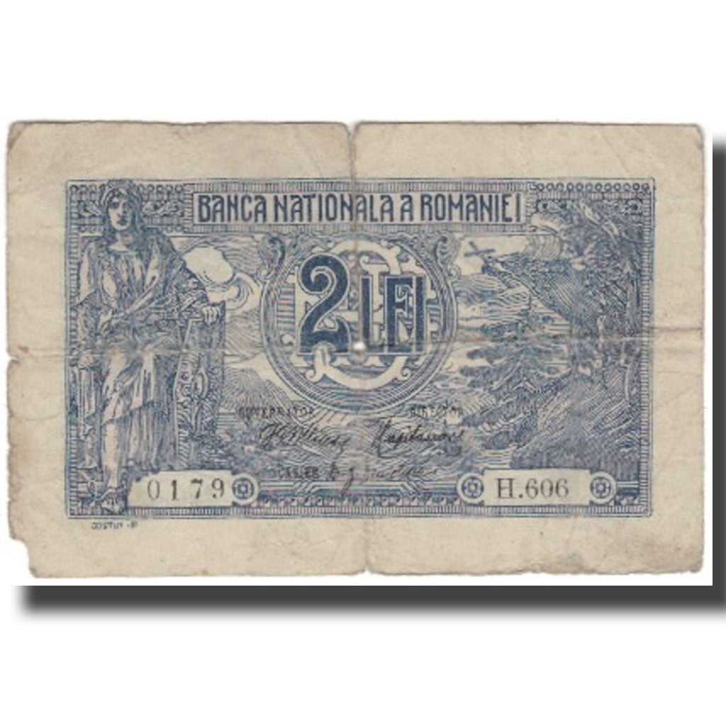Billete, 2 Lei, Rumanía, KM:18, RC