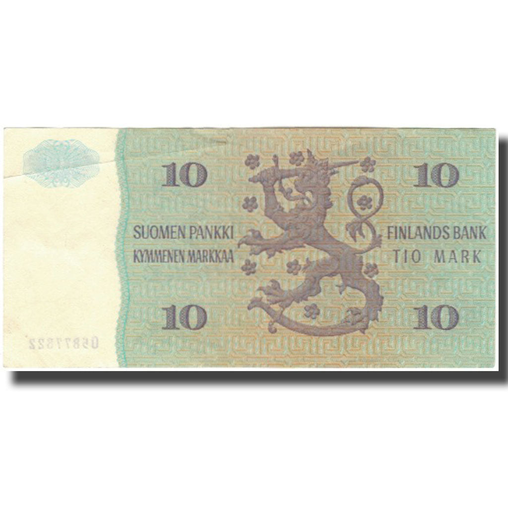 Banknote, Finland, 10 Markkaa, 1980, KM:111a, AU(50-53)