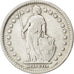 Coin, Switzerland, Franc, 1920, Bern, VF(30-35), Silver, KM:24