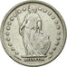 Coin, Switzerland, Franc, 1921, Bern, EF(40-45), Silver, KM:24