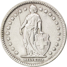 SWITZERLAND, Franc, 1928, Bern, KM #24, EF(40-45), Silver, 23.2, 4.95