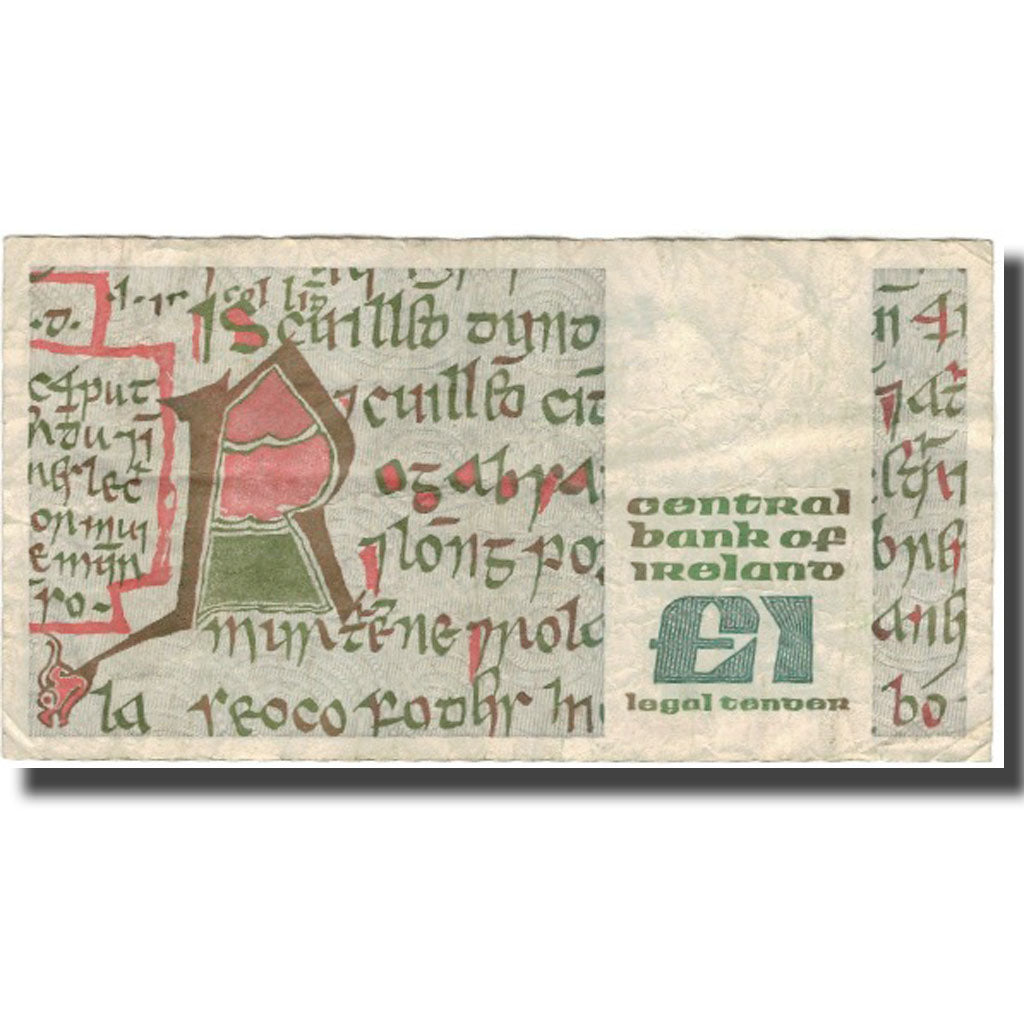 Banknote, Ireland - Republic, 1 Pound, 1985-07-09, KM:70c, VF(20-25)